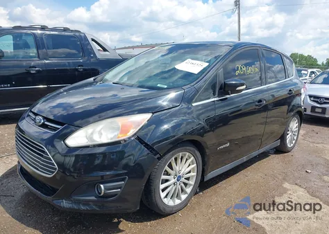 2013 Ford C-Max Hybrid Sel z USA, uszkodzony, nr VIN 1FADP5BU0DL554434